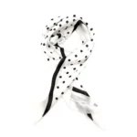 Foulard a pois