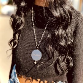 collana medaglia karma