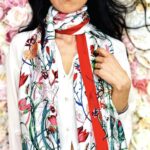Foulard a fiori