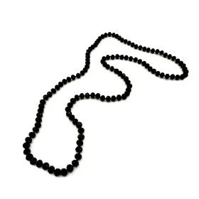 collana lunga nera