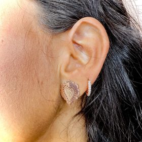 orecchini cuore ex voto