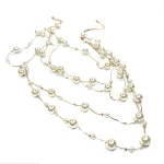 collana multifilo perle
