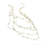 collana multifilo perle