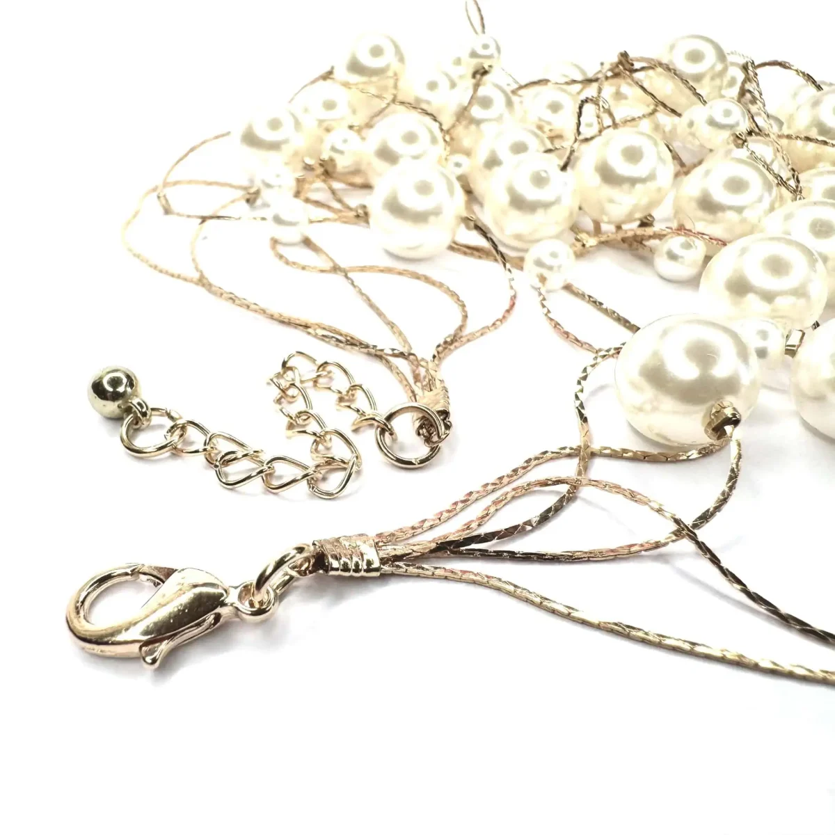 collana multifilo perle
