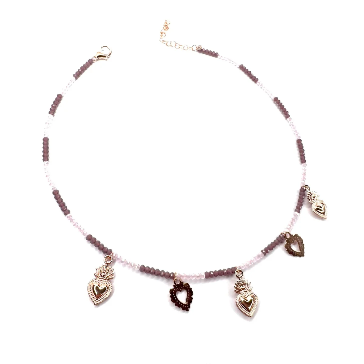 Collana cuore sacro charms - immagine 13