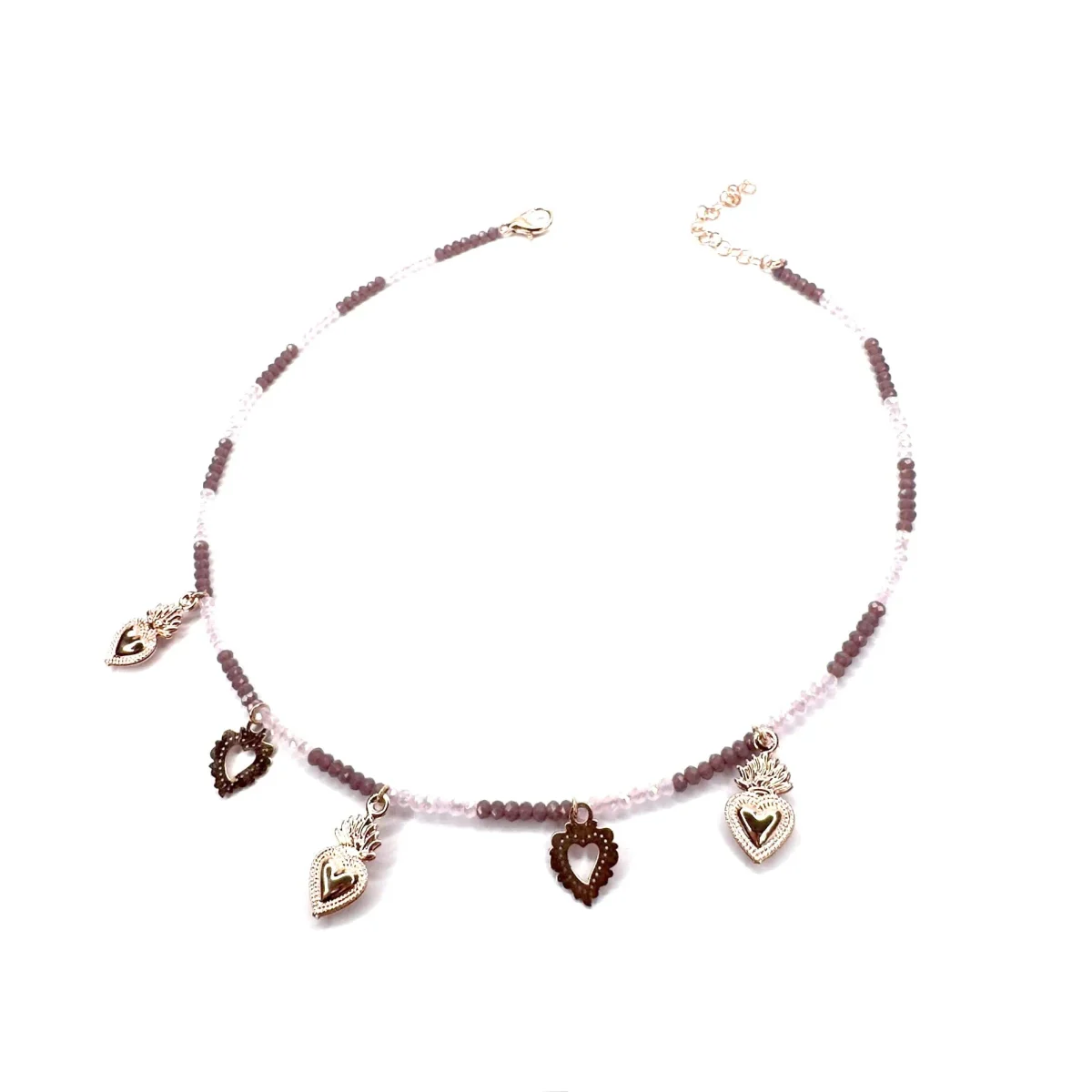 Collana cuore sacro charms - immagine 24