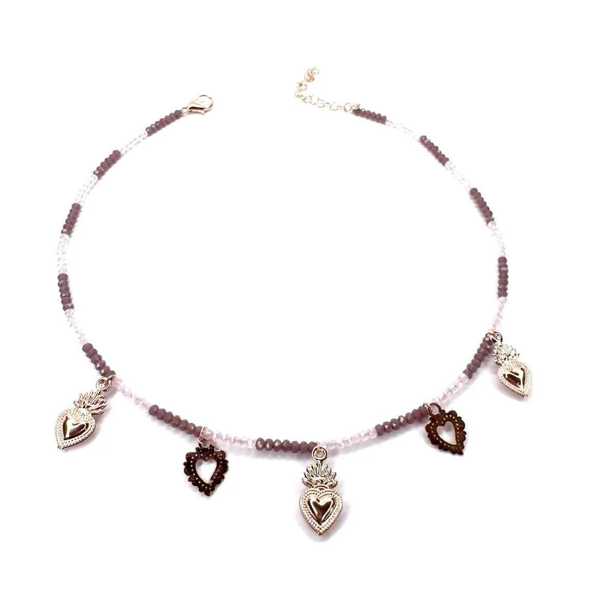 Collana cuore sacro charms - immagine 25