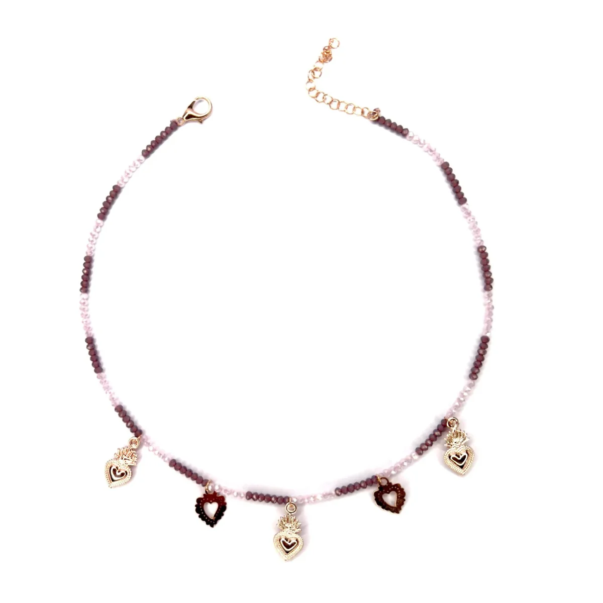 Collana cuore sacro charms - immagine 26