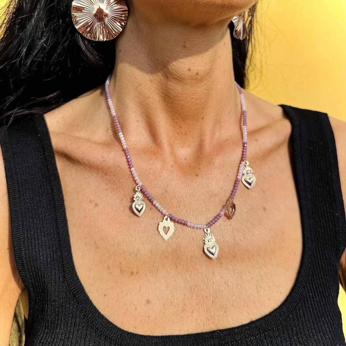 Collana cuore sacro