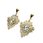 Orecchini cuore sacro