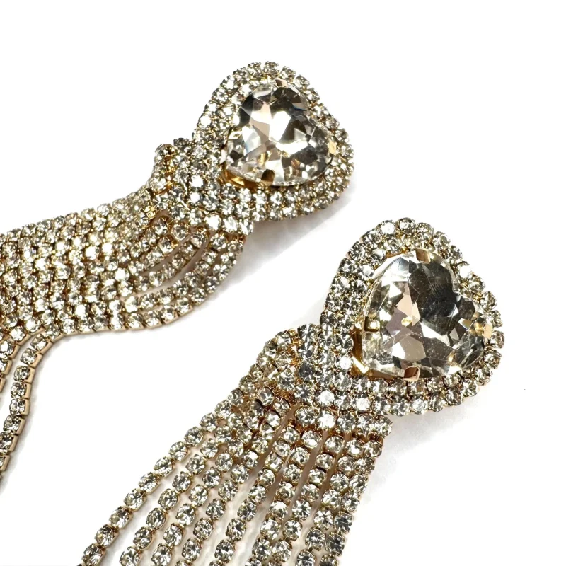 Orecchini cuore swarovski