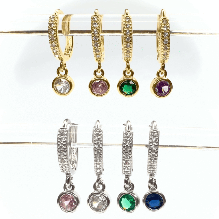 Orecchini cerchio brillanti