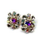 orecchini pietre colorate