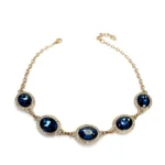 collana pietra colorata