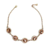collana pietra colorata