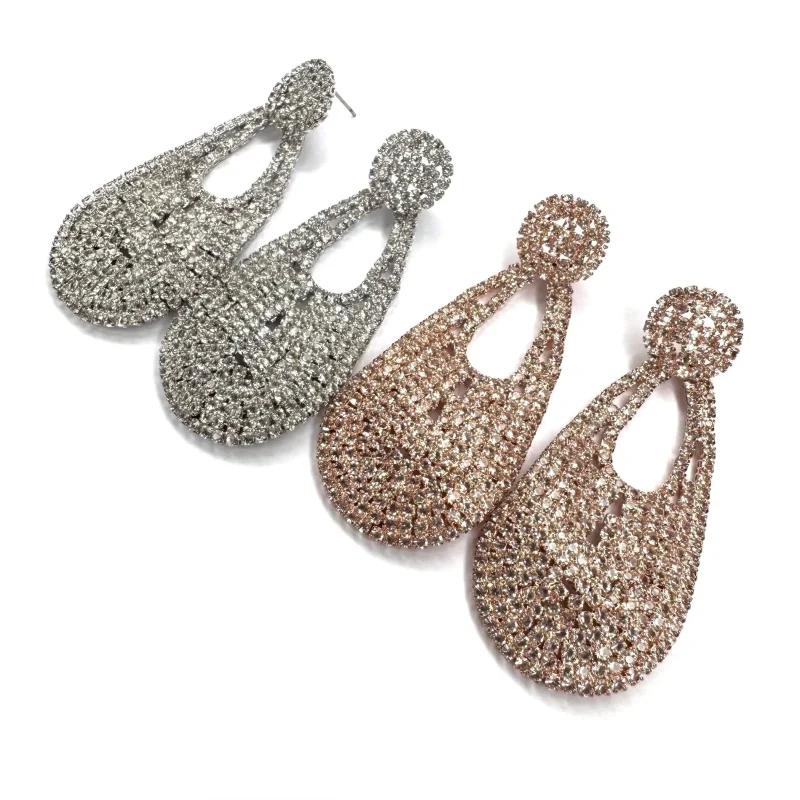 orecchini di strass