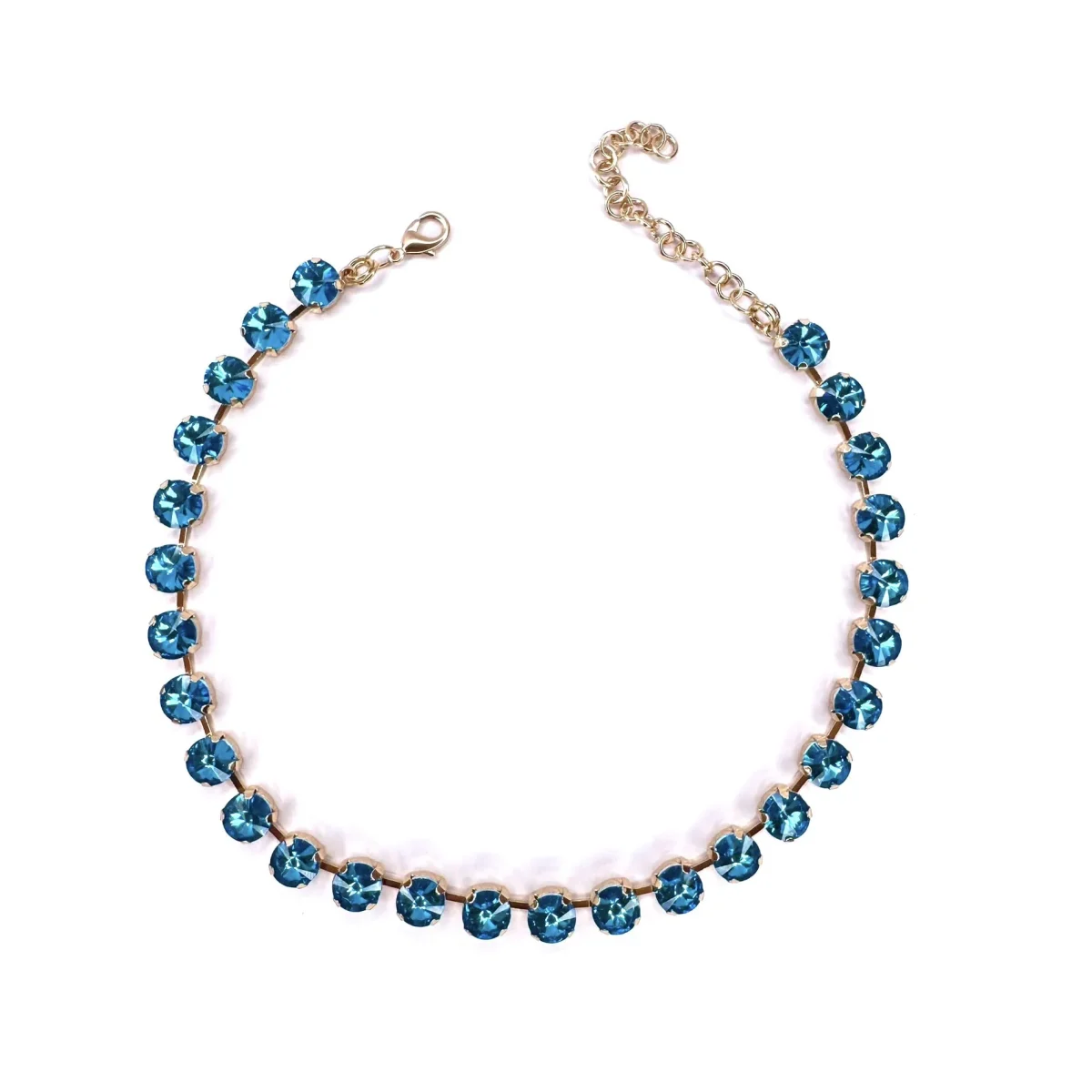 Collana swarovski girocollo round