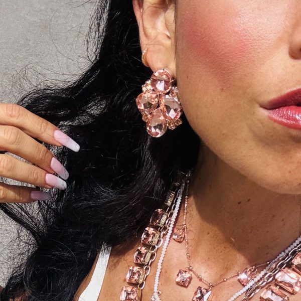 Orecchini swarovski donna Petalo