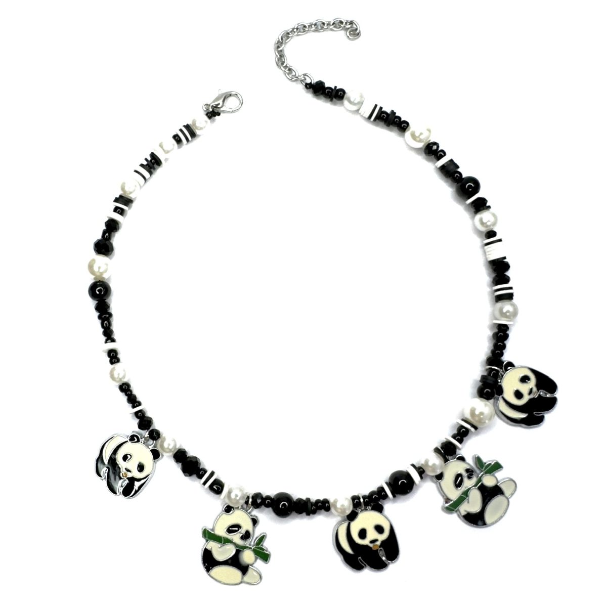 Set Bijoux Bianco e Nero - immagine 3