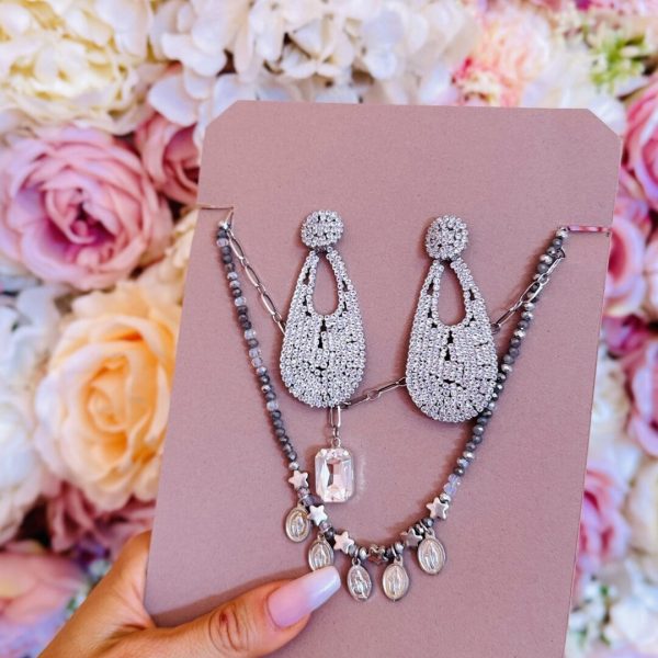 set bijoux argento