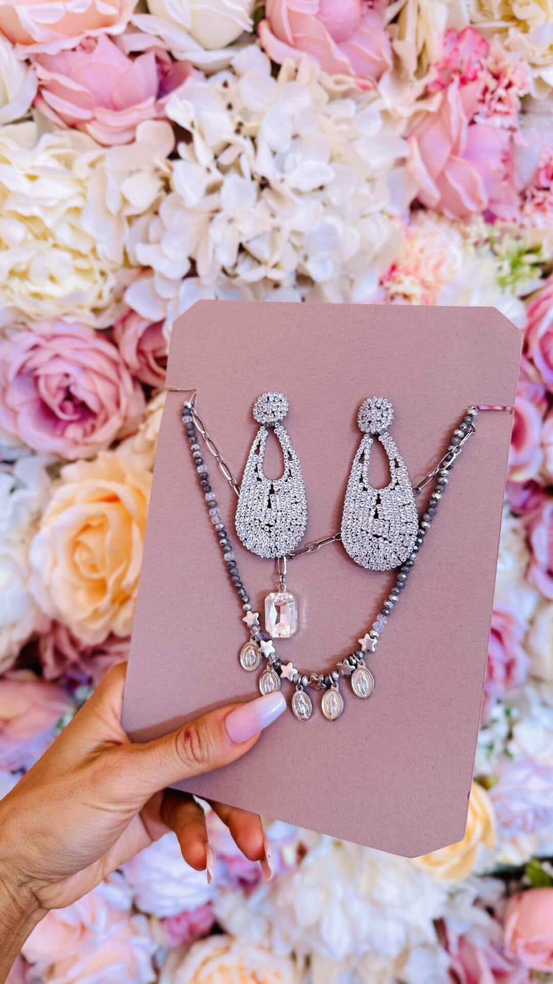 set bijoux argento