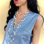 Collana multifilo perle