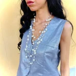 Collana multifilo perle