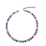 collana di pietre colorate