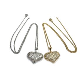 collana cuore swarovski