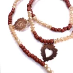 collana cuore sacro charms