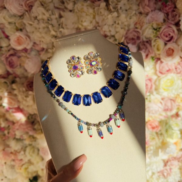 set bijoux azzurro