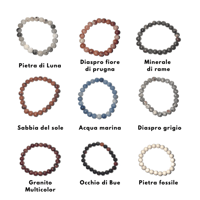 bracciale pietre dure