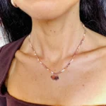 collana ambra con nuvola