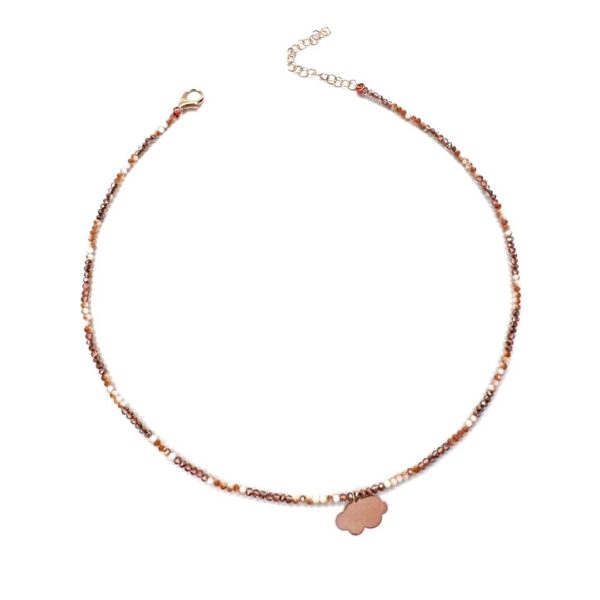 collana ambra con nuvola