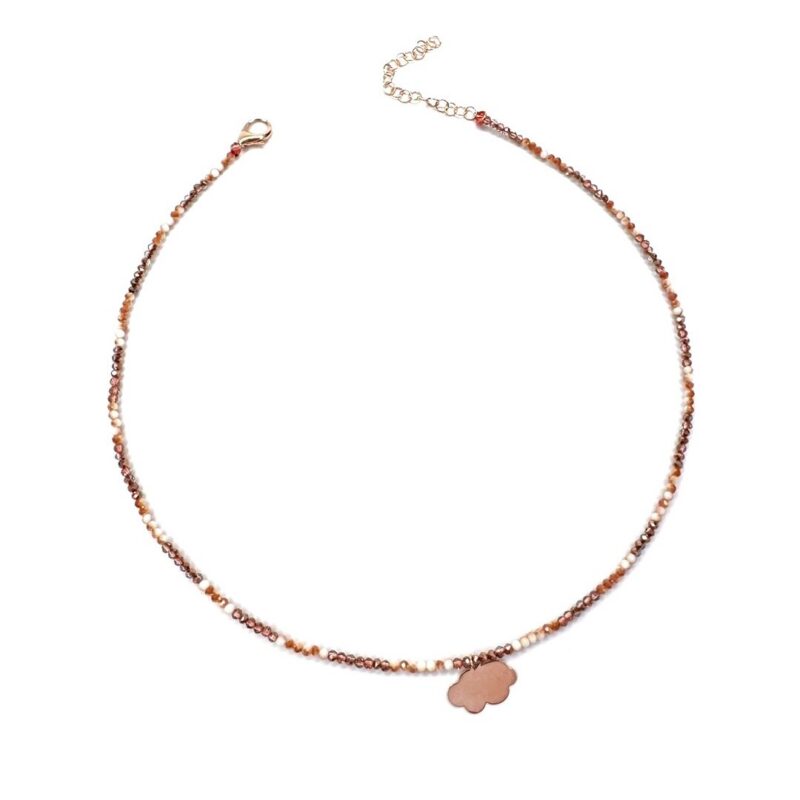 collana ambra con nuvola