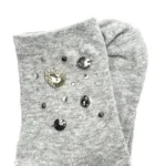 calzini fantasia con pietre