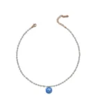 collana con cristallo