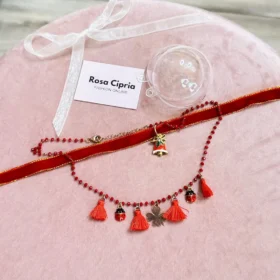 Palla di Natale Coccinella fortunata