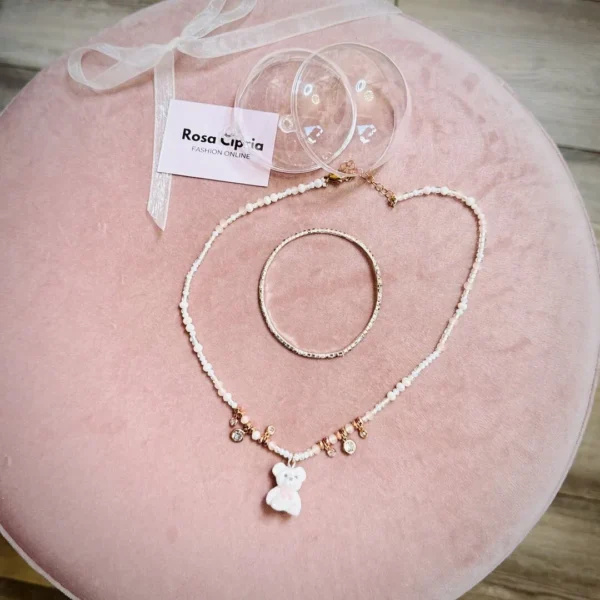 Palla di Natale Teddy di velluto