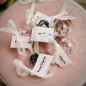 Palla di Natale Bubble star