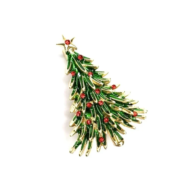 spilla albero di natale