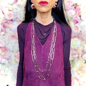 collana donna lunga catena