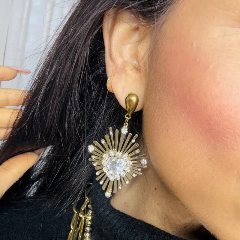 orecchini cuore sacro