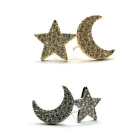 orecchini luna