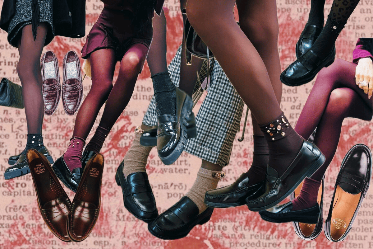 come indossare i mocassini