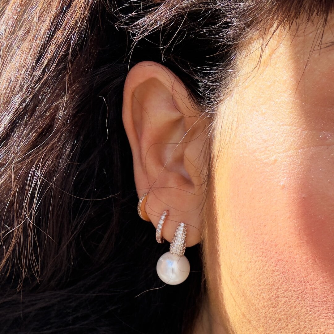 orecchini con strass orecchini con strass