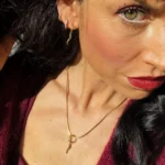 Orecchini corno charm - immagine 4