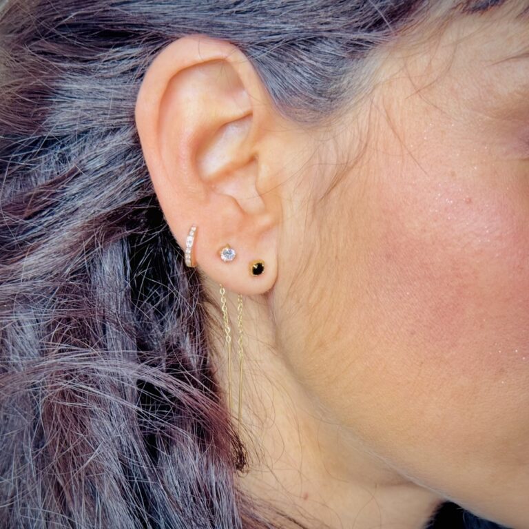 Orecchini sali scendi