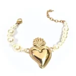 Bracciale cuore sacro