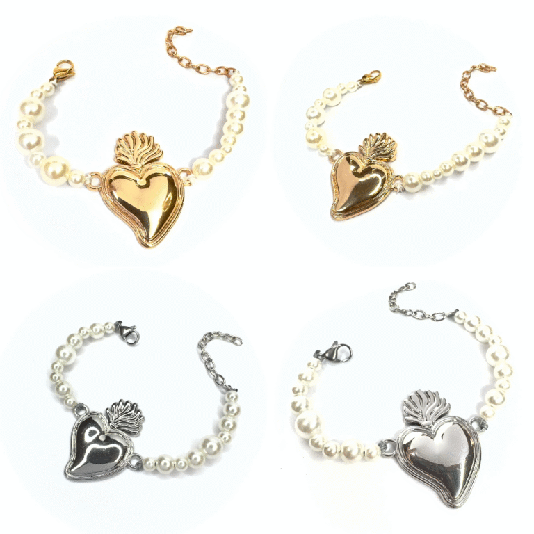 Bracciale cuore sacro